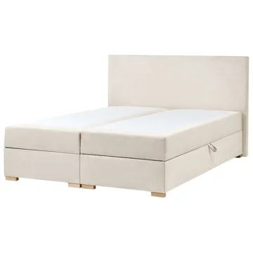 Kontinentalseng Major 160x200 cm - Lys beige - Møbler - Senger - Enkeltsenger