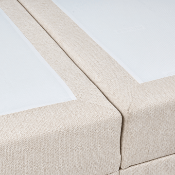 Kontinentalseng Major 160x200 cm - Lys beige - Møbler - Senger - Enkeltsenger