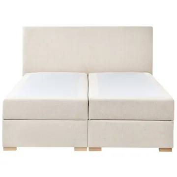 Kontinentalseng Major 160x200 cm - Lys beige - Møbler - Senger - Enkeltsenger