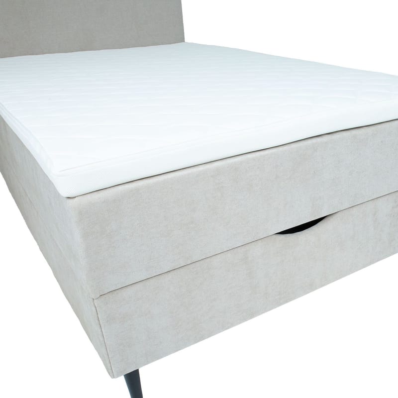 Kontinentalseng Odviks 120x200 cm - Mørk beige - Møbler - Senger - Enkeltsenger