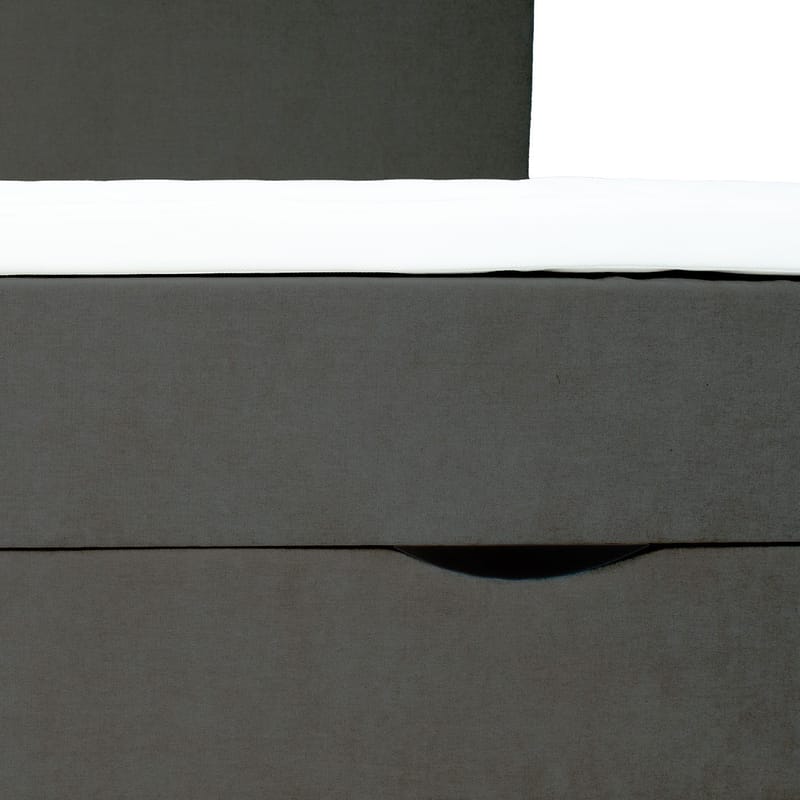 Kontinentalseng Odviks 120x200 cm - Mørkegrå - Møbler - Senger - Enkeltsenger