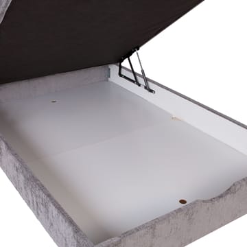Kontinentalseng Odviks 140x200 cm - grå - Møbler - Senger - Enkeltsenger