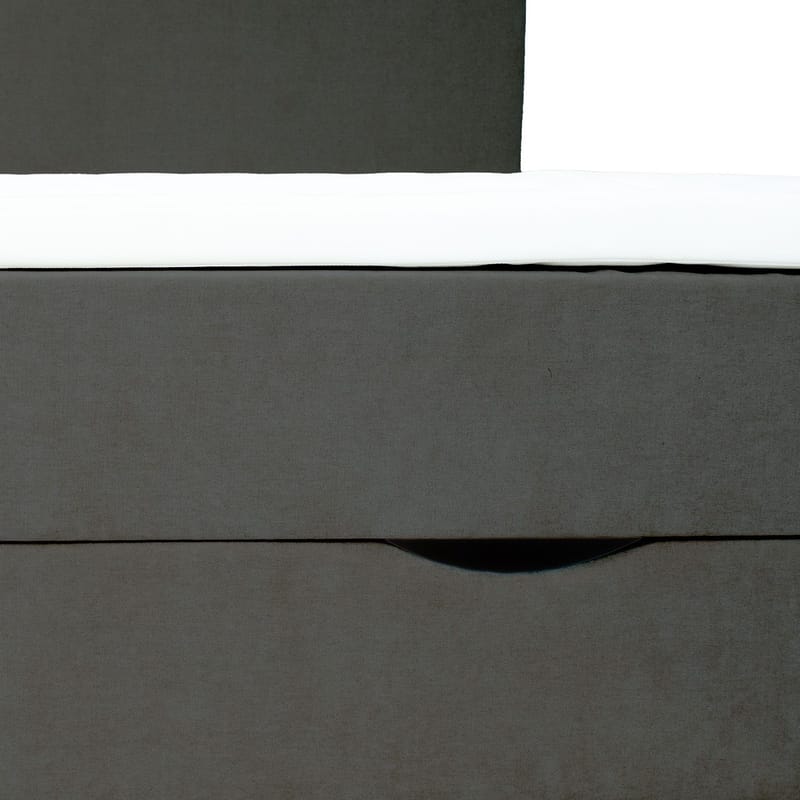Kontinentalseng Odviks 140x200 cm - Mørk grå - Møbler - Senger - Enkeltsenger