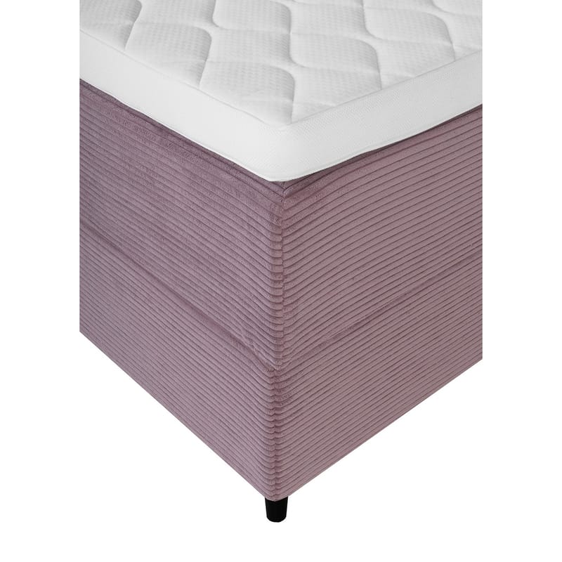 Kontinentalseng Odviks 140x200 cm - rosa - Møbler - Senger - Enkeltsenger