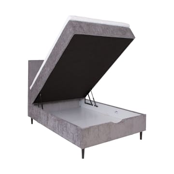 Kontinentalseng Odviks 90x200 cm - Grå - Møbler - Senger - Enkeltsenger