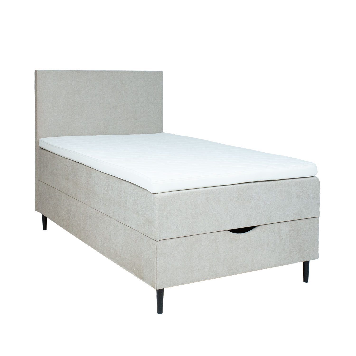 Kontinentalseng Odviks 90x200 cm - Mørk beige