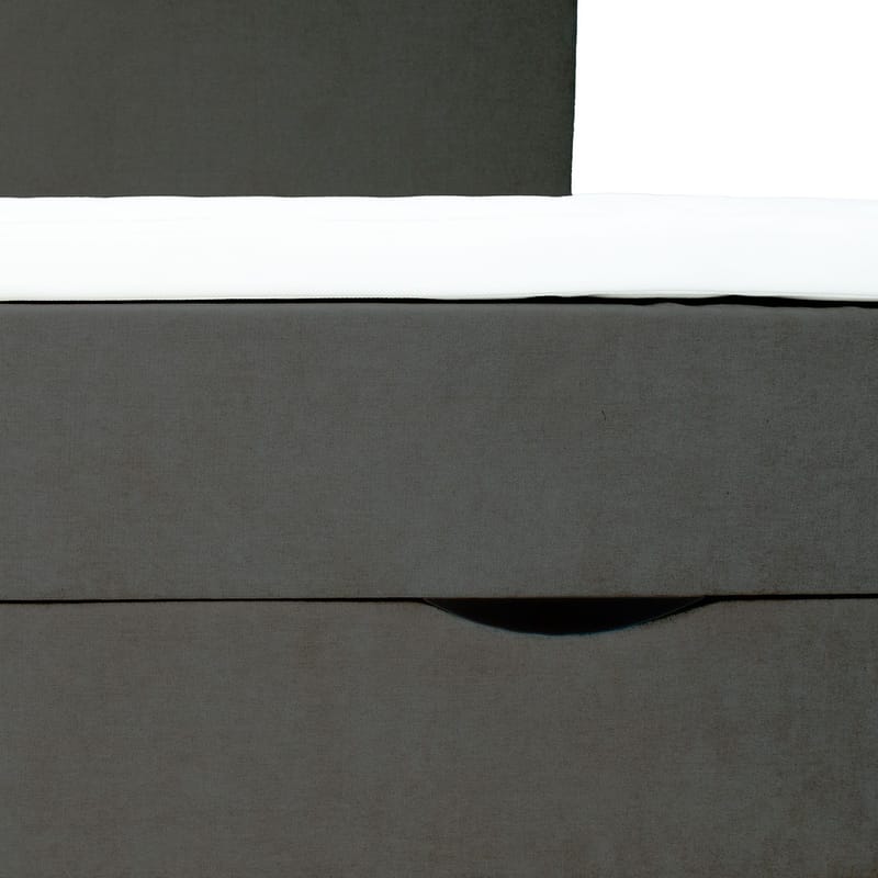 Kontinentalseng Odviks 90x200 cm - Mørk grå - Møbler - Senger - Enkeltsenger