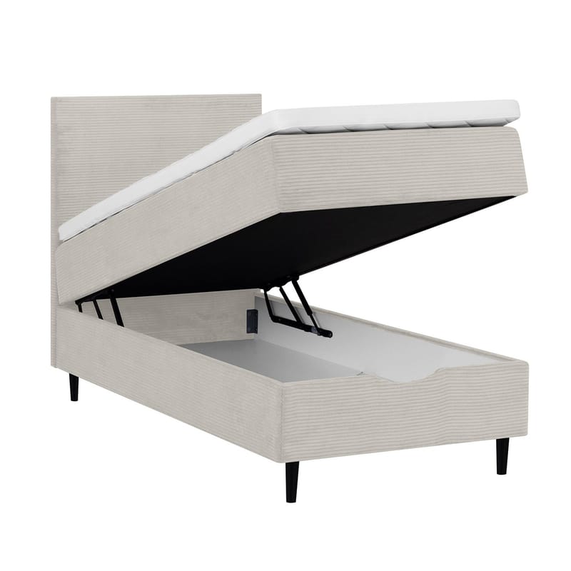 Kontinentalseng Odviks Manchester 90x200 cm - beige - Møbler - Senger - Enkeltsenger