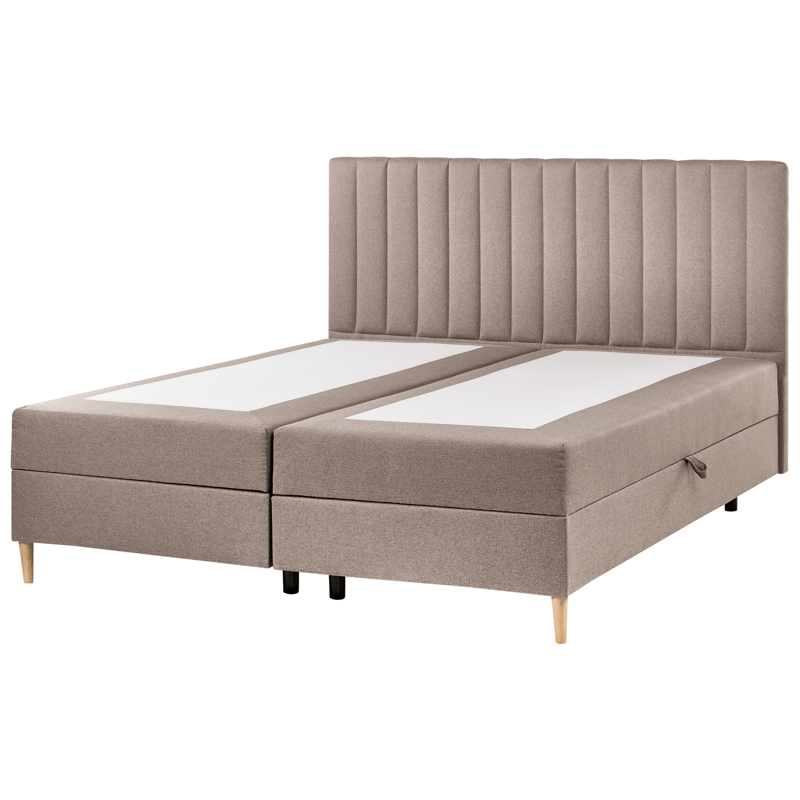 Kontinentalseng Officer 180x200 cm - Taupe - Møbler - Senger - Kontinentalsenger