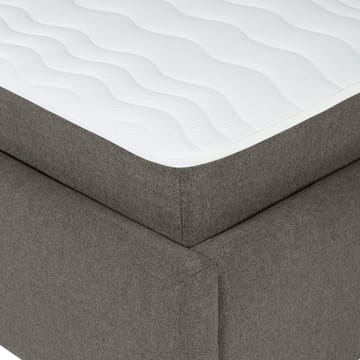 Kontinentalseng Olsvik 160x200 cm med madrass - Mørk beige - Møbler - Senger - Kontinentalsenger