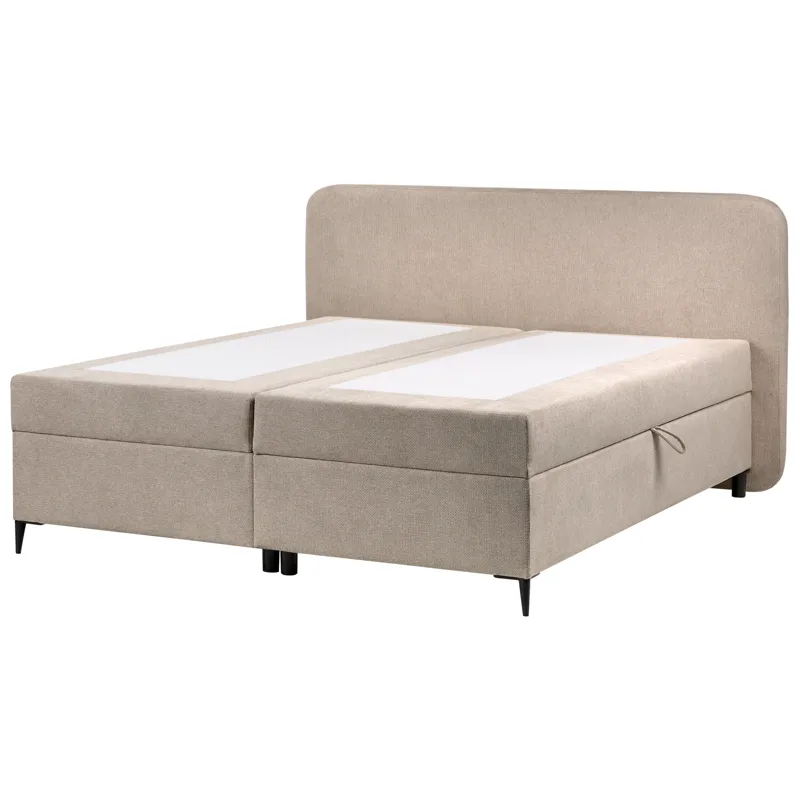 Kontinentalseng Regent 160x200 cm - Taupe - Møbler - Senger - Kontinentalsenger