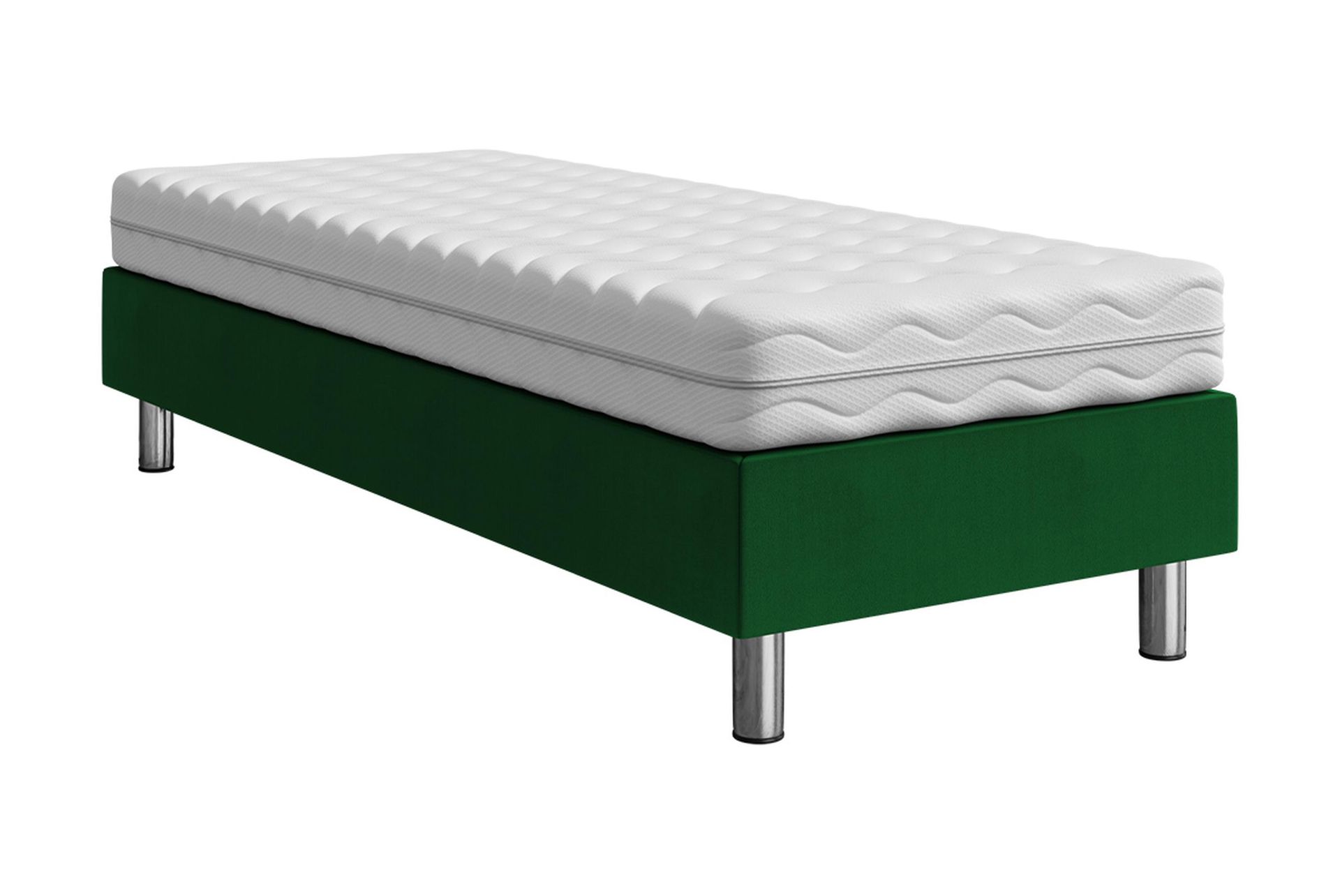 Adeliza kontinentalseng 90x200 cm - Grønn - Møbler - Senger - Kontinentalsenger