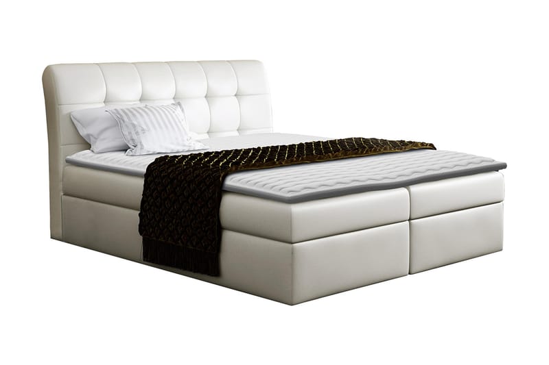 Alvik kontinentalseng 120x200 - Beige - Møbler - Senger - Kontinentalsenger
