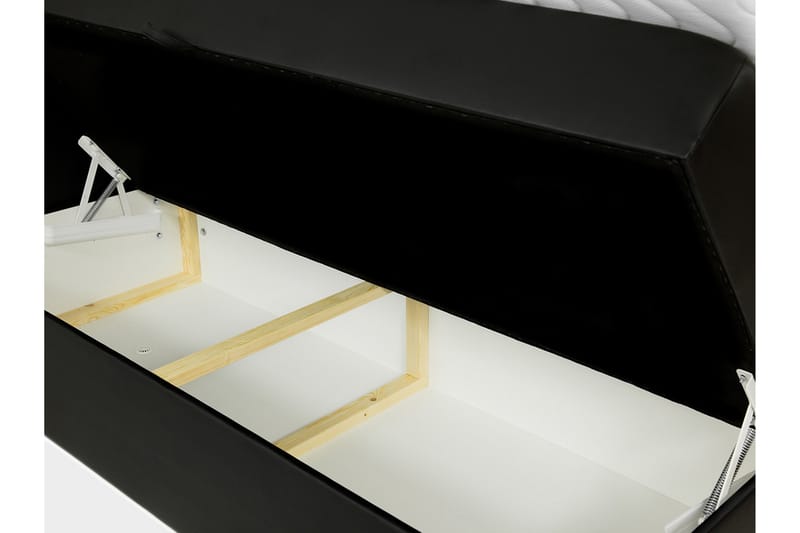 Alvik kontinentalseng 140x200 - Grå - Møbler - Senger - Kontinentalsenger