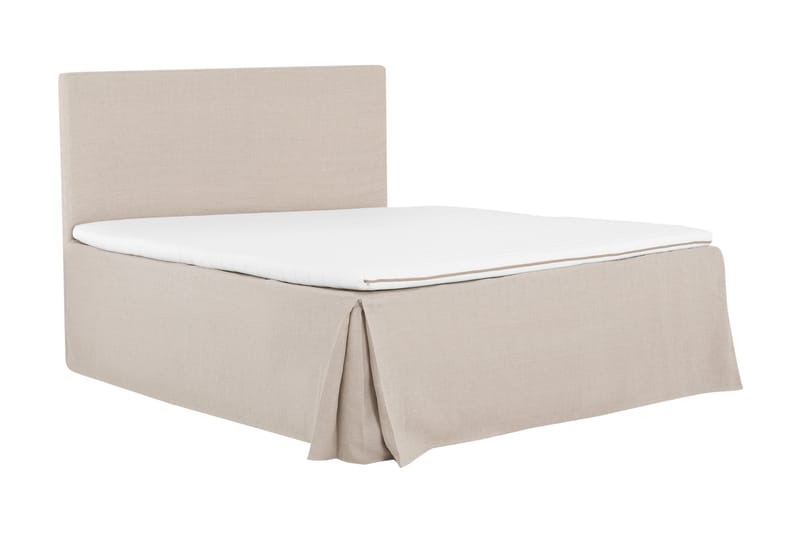 Ava Kontinentalseng 180x200 - Beige - Møbler - Senger - Kontinentalsenger