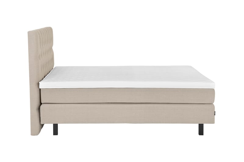 Bed Deluxe Komplett Sengepakke 180x200 Beige - Komplett sengepakke - Kontinentalsenger - Dobbeltsenger