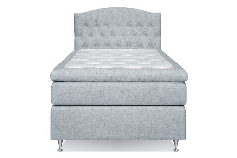 Belda Kontinentalseng 120x200 Fast - Lyseblå - Møbler - Senger - Kontinentalsenger