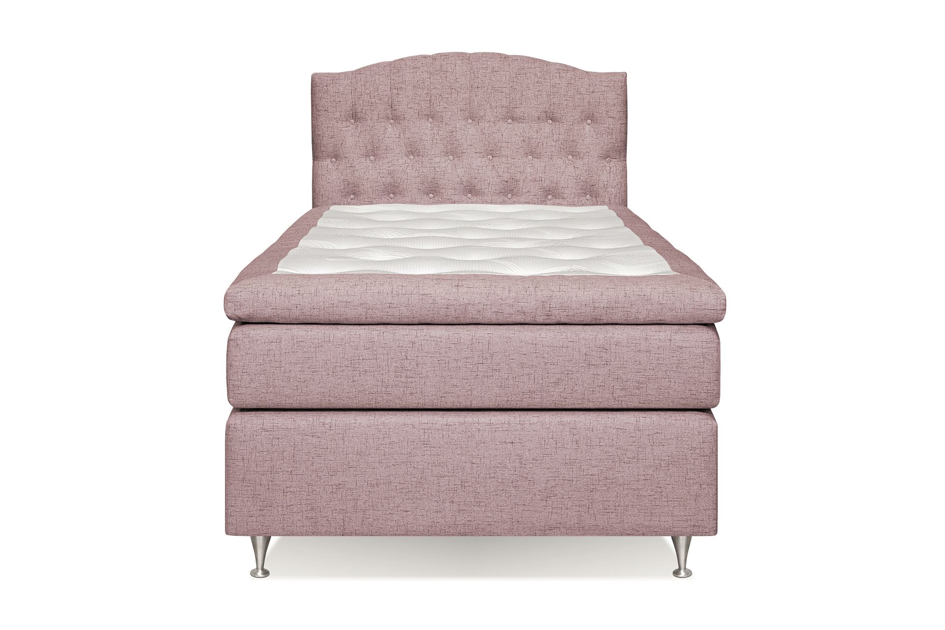 Belda Kontinentalseng 120x200 Fast - Rosa - Møbler - Senger - Kontinentalsenger