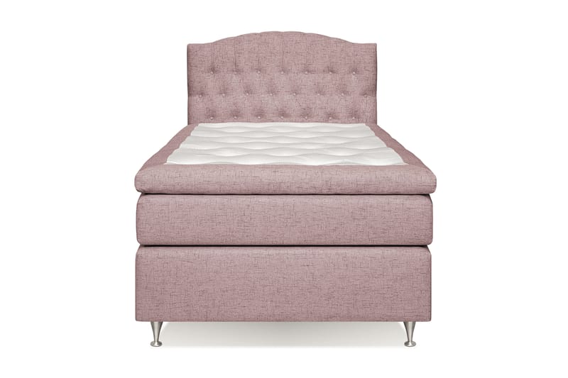 Belda Kontinentalseng 120x200 Fast - Rosa - Møbler - Senger - Kontinentalsenger