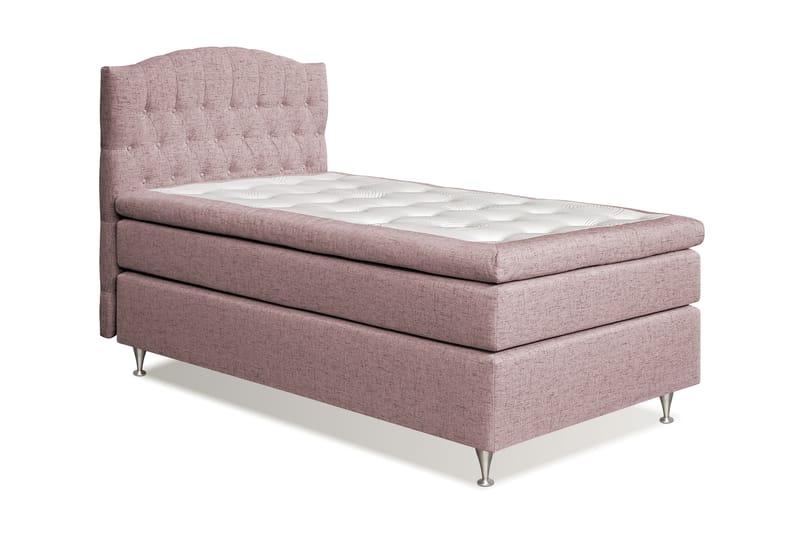 Belda Kontinentalseng 120x200 Fast - Rosa - Møbler - Senger - Kontinentalsenger