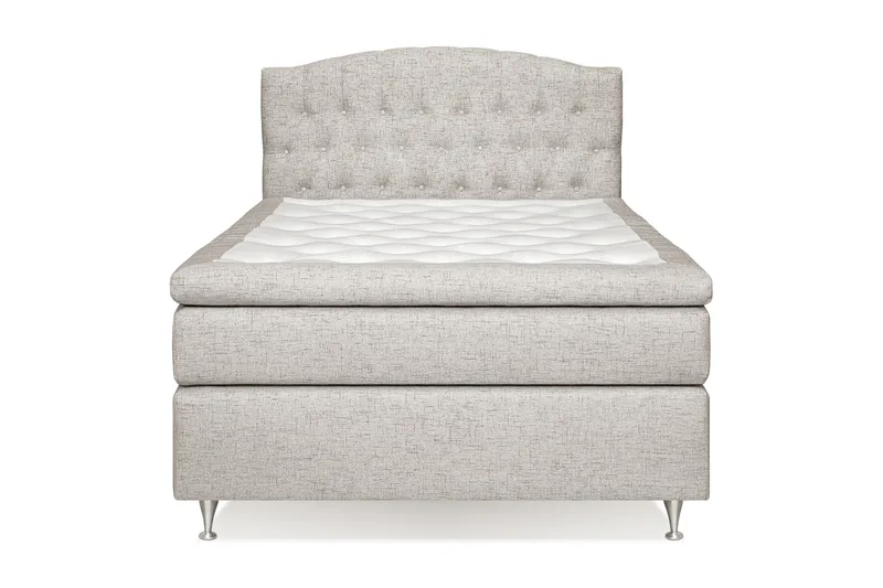 Belda Kontinentalseng 140x200 Fast - Beige - Møbler - Senger - Kontinentalsenger