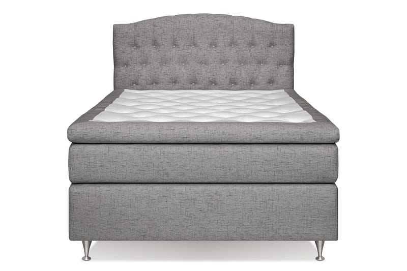 Belda Kontinentalseng 140x200 Fast - Grå - Møbler - Senger - Kontinentalsenger