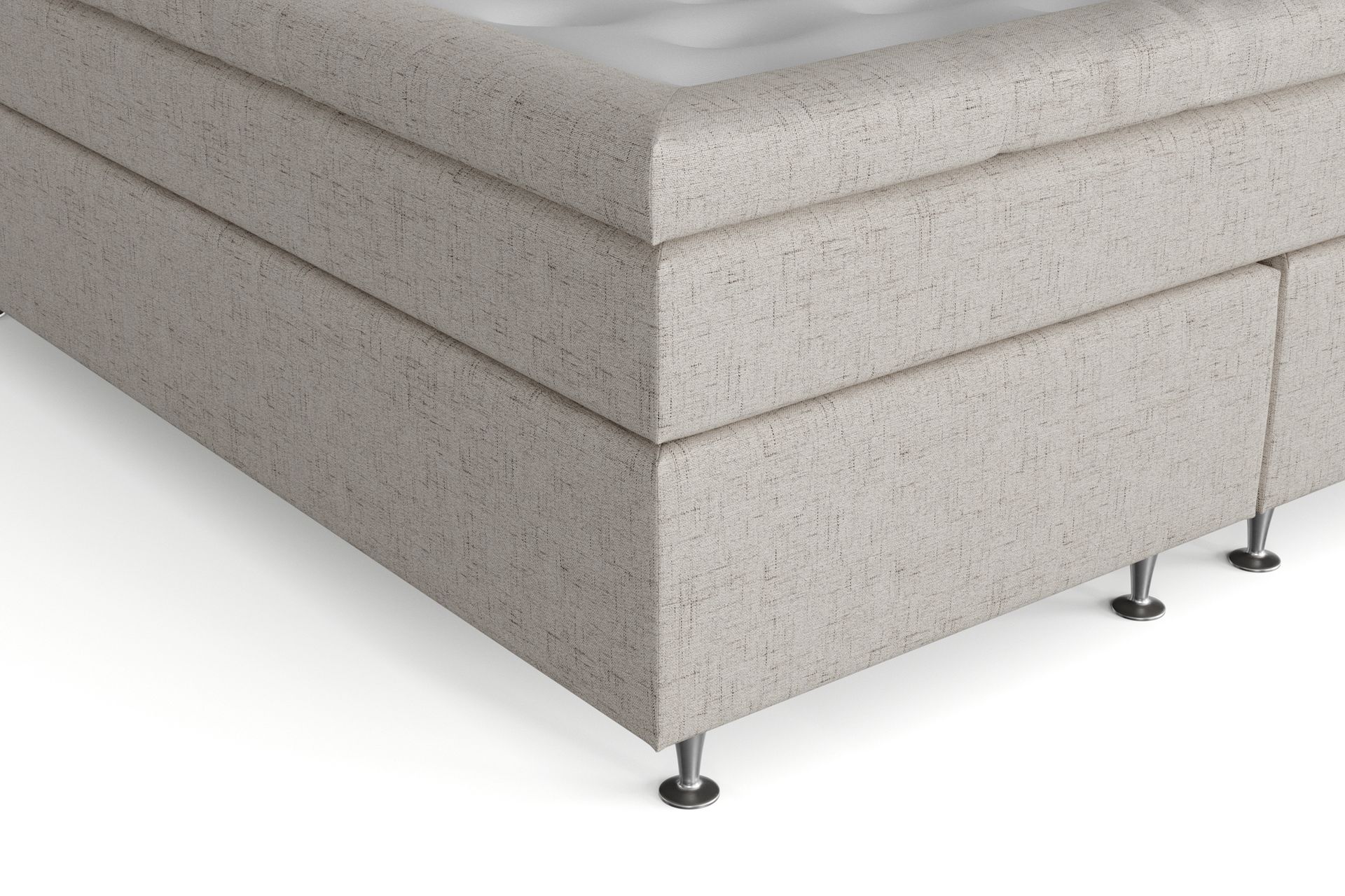 Belda Kontinentalseng 140x200 Medium - Beige - Møbler - Senger - Kontinentalsenger