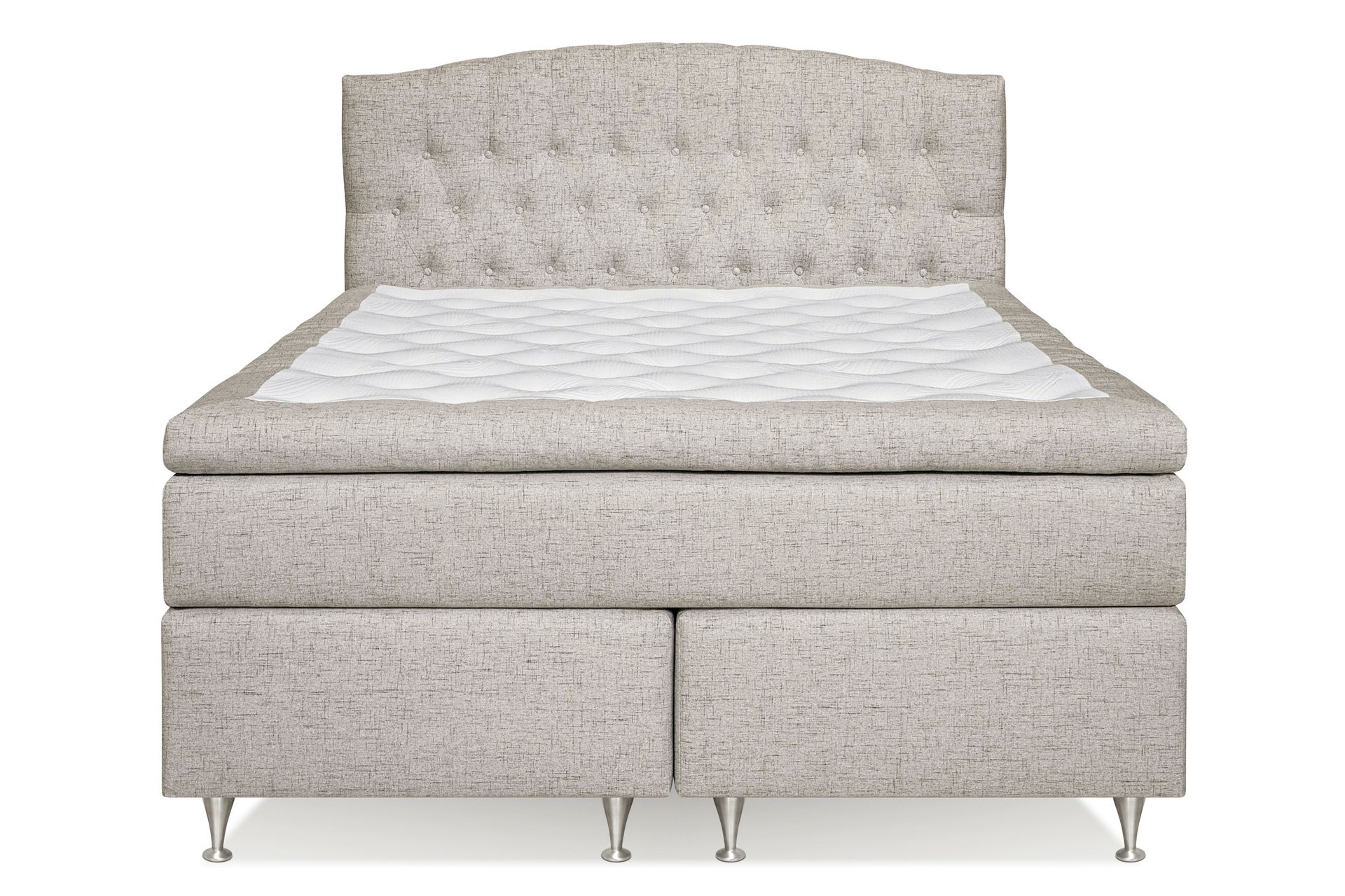Belda Kontinentalseng 160x200 Fast - Beige - Møbler - Senger - Kontinentalsenger