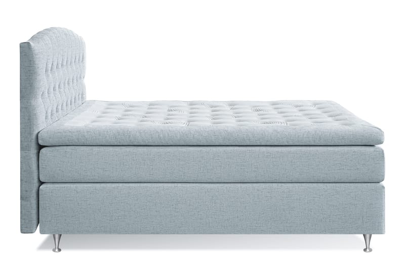 Belda Kontinentalseng 160x200 Fast - Lyseblå - Møbler - Senger - Kontinentalsenger