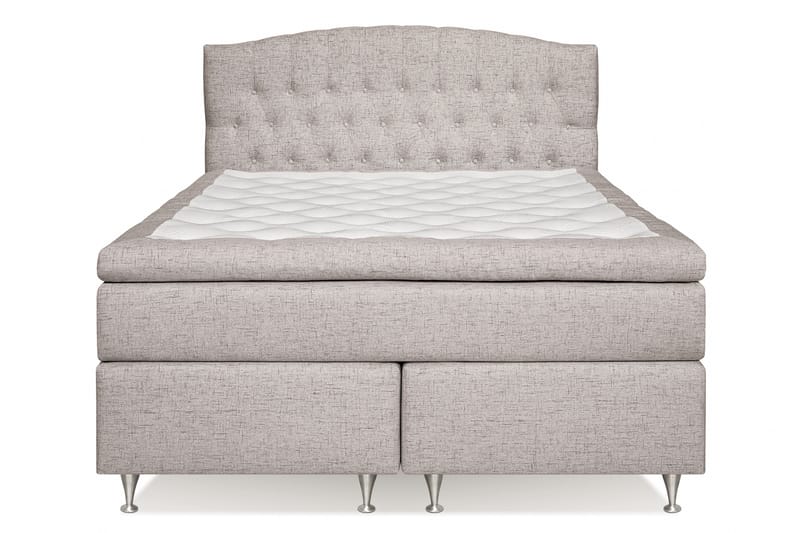 Belda Kontinentalseng 160x200 Fast/Medium - Beige - Møbler - Senger - Kontinentalsenger
