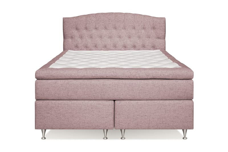 Belda Kontinentalseng 160x200 Fast/Medium - Rosa - Kontinentalsenger - Dobbeltsenger