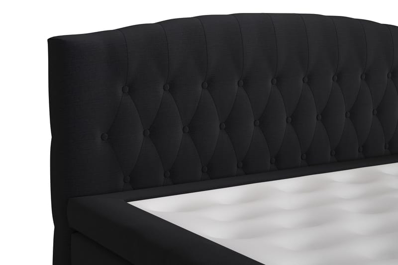 Belda Kontinentalseng 160x200 Fast/Medium - Svart - Møbler - Senger - Kontinentalsenger