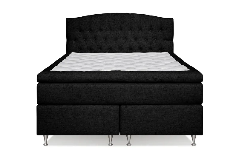 Belda Kontinentalseng 160x200 Fast/Medium, Svart