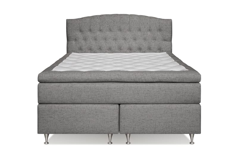 Belda Kontinentalseng 160x200 Medium - Grå - Møbler - Senger - Kontinentalsenger