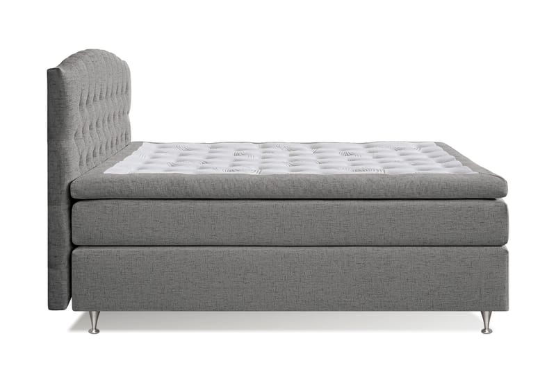 Belda Kontinentalseng 160x200 Medium - Grå - Møbler - Senger - Kontinentalsenger
