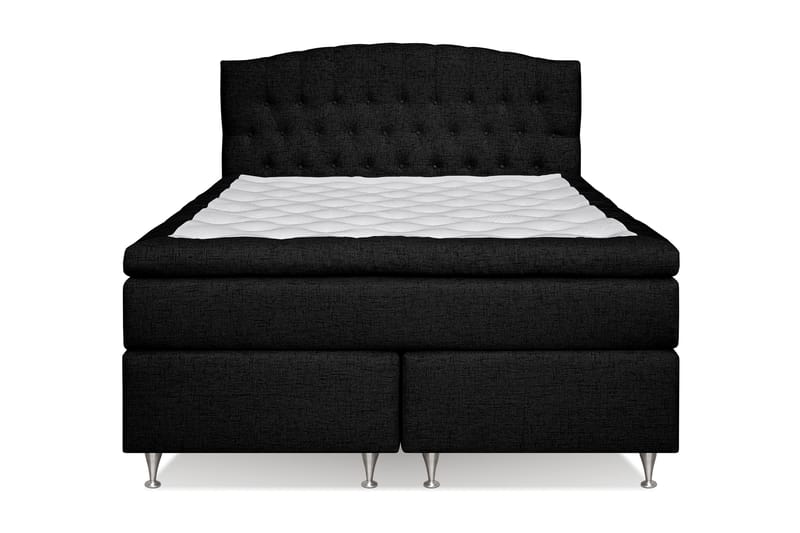Belda Kontinentalseng 160x200 Medium - Svart - Møbler - Senger - Kontinentalsenger