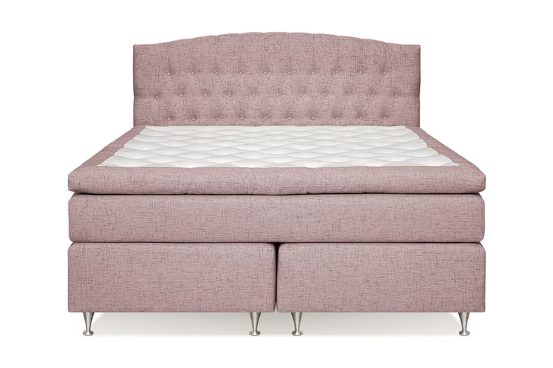 Belda Kontinentalseng 180x200 Fast/Medium - Rosa - Møbler - Senger - Kontinentalsenger