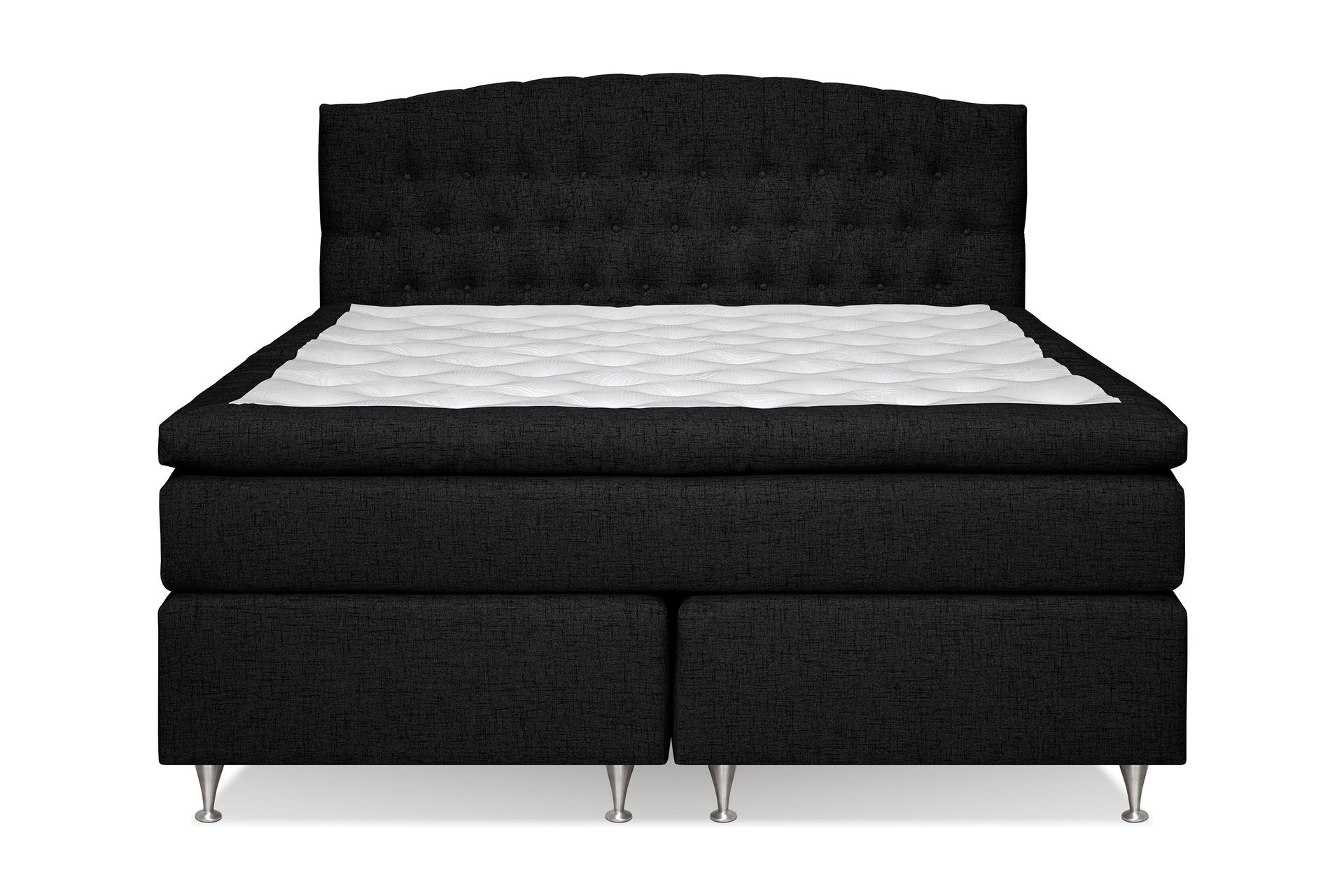 Belda Kontinentalseng 180x200 Fast/Medium - Svart - Møbler - Senger - Kontinentalsenger