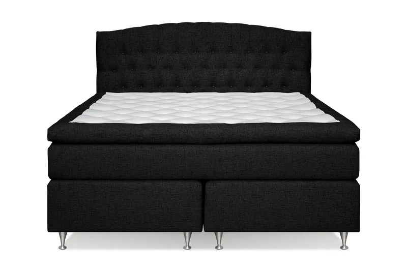 Belda Kontinentalseng 180x200 Medium - Svart - Møbler - Senger - Kontinentalsenger