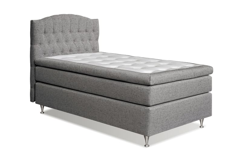 Belda Sengepakke 120x200 Fast - Grå - Møbler - Senger - Komplett sengepakke