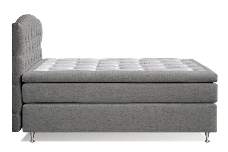 Belda Sengepakke 120x200 Fast - Grå - Møbler - Senger - Komplett sengepakke