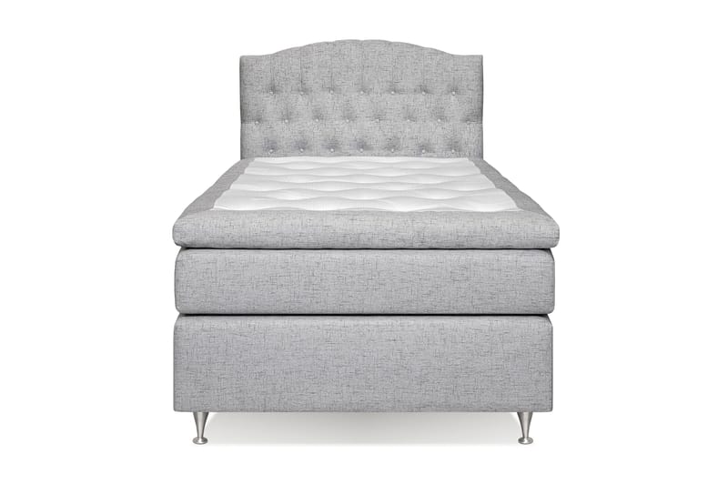 Belda Sengepakke 120x200 Medium - Lysegrå - Møbler - Senger - Komplett sengepakke