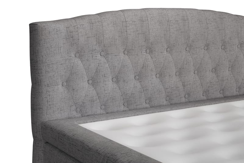 Belda Sengepakke 140x200 Fast - Grå - Møbler - Senger - Komplett sengepakke