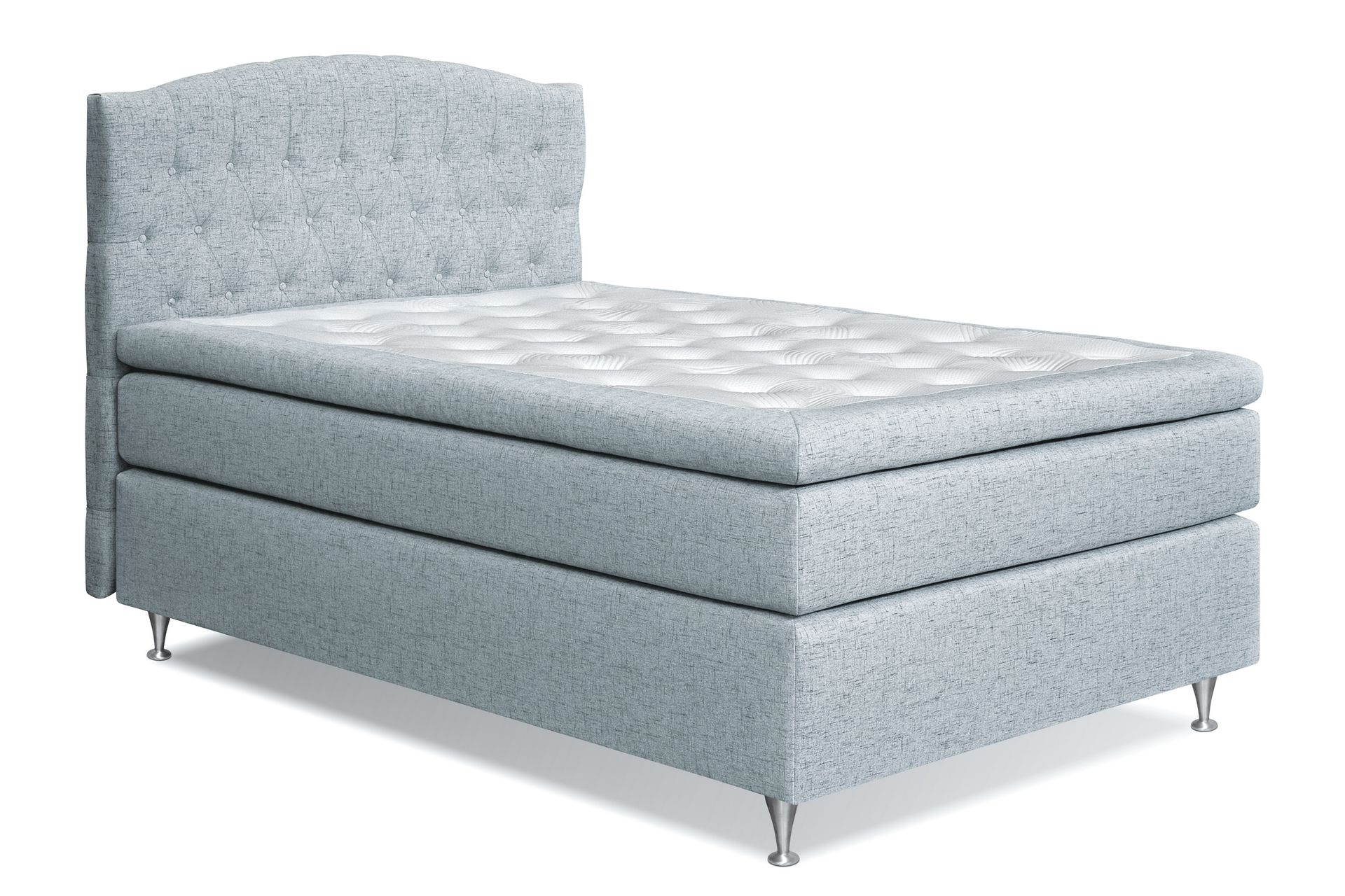 Belda Sengepakke 140x200 Fast - Lyseblå - Møbler - Senger - Komplett sengepakke