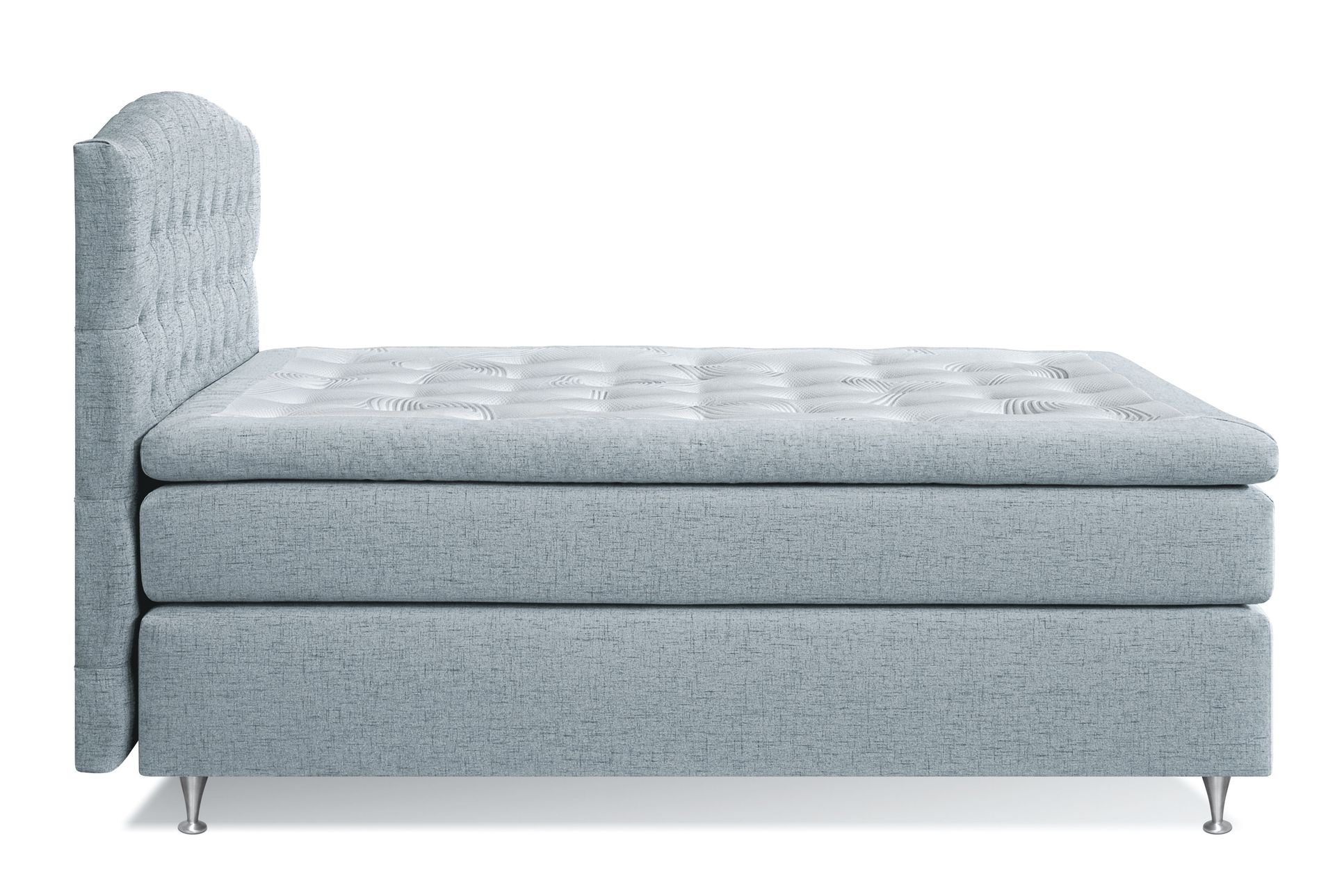 Belda Sengepakke 140x200 Fast - Lyseblå - Møbler - Senger - Komplett sengepakke