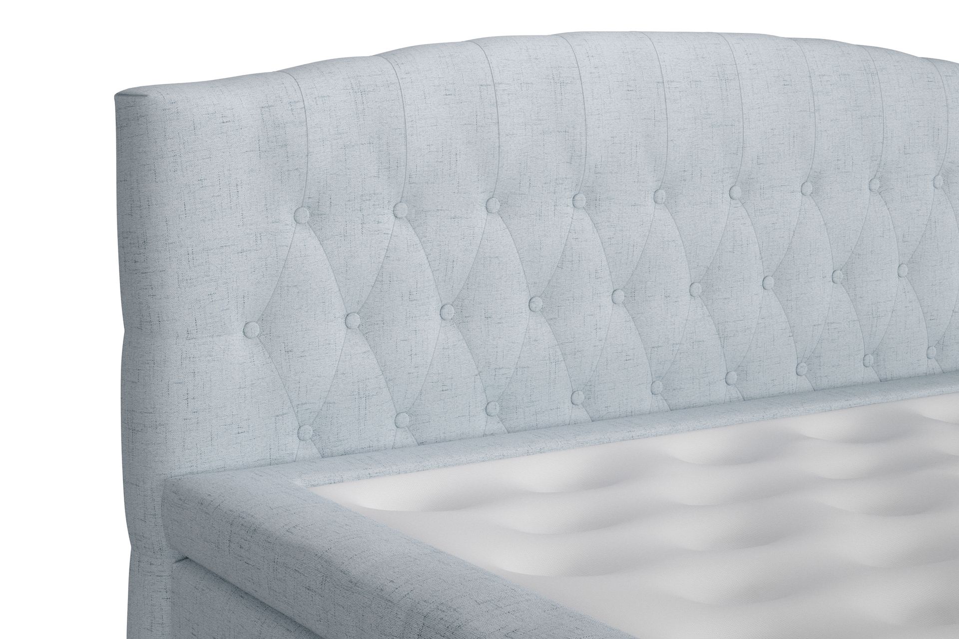 Belda Sengepakke 140x200 Fast - Lyseblå - Møbler - Senger - Komplett sengepakke