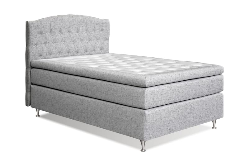 Belda Sengepakke 140x200 Fast - Lysegrå - Møbler - Senger - Komplett sengepakke