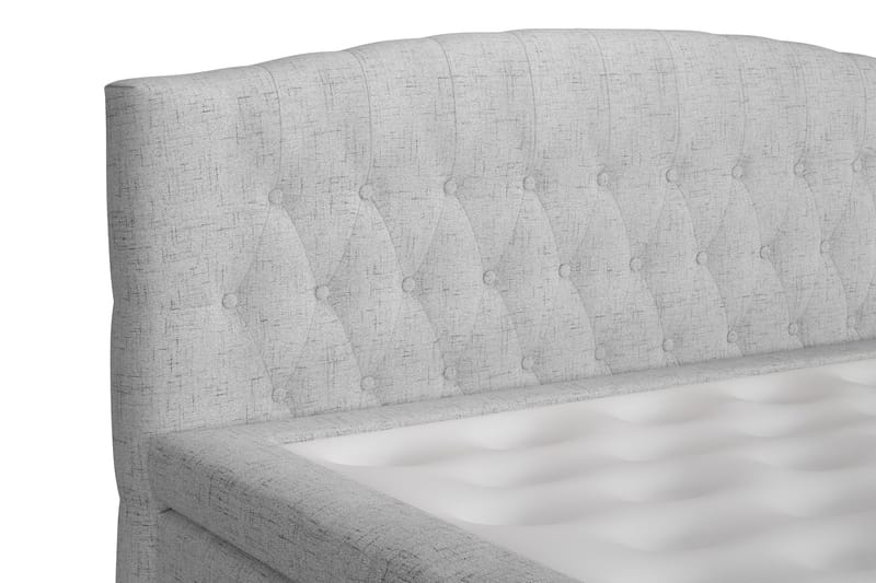 Belda Sengepakke 140x200 Fast - Lysegrå - Møbler - Senger - Komplett sengepakke