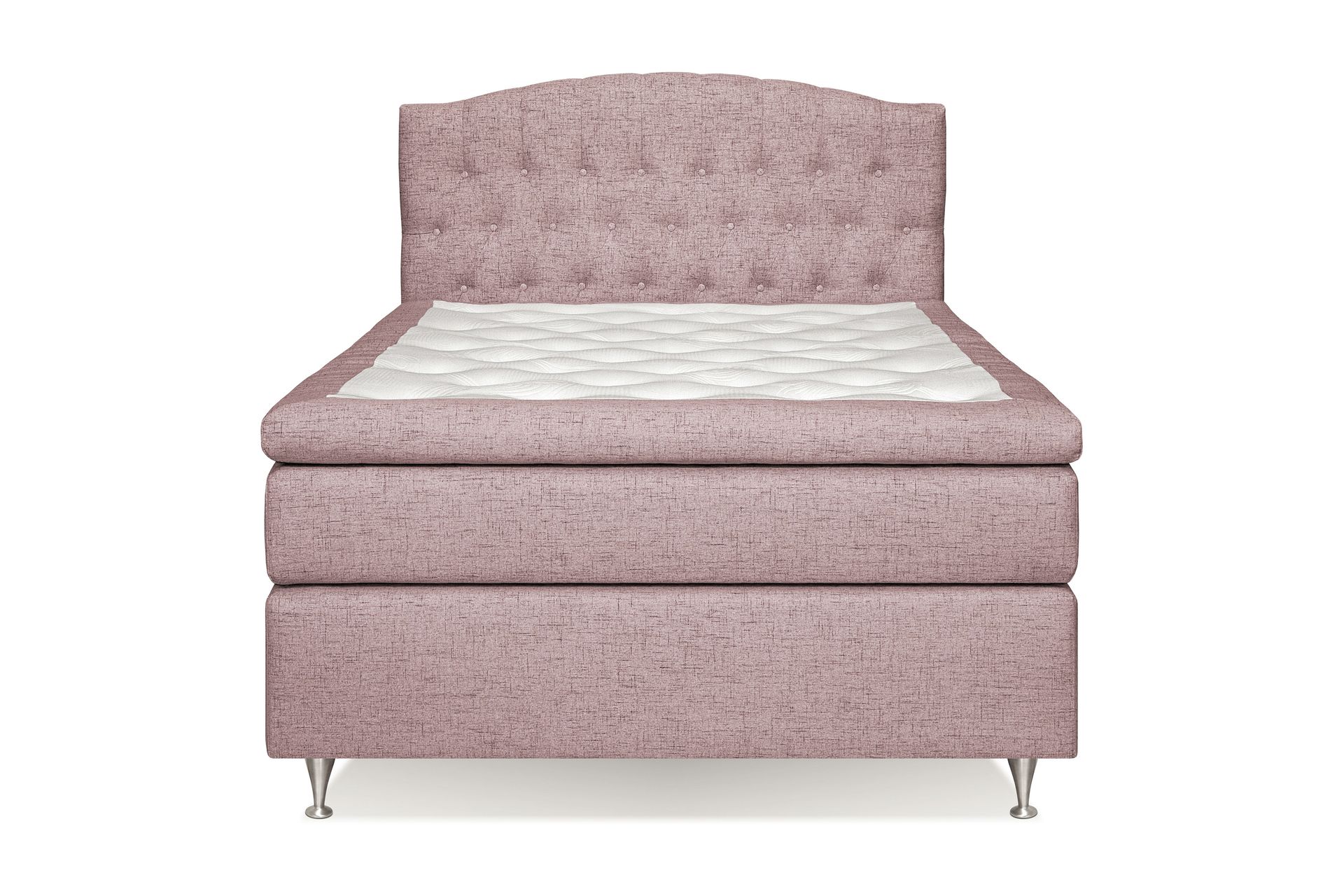 Belda Sengepakke 140x200 Fast - Rosa - Møbler - Senger - Komplett sengepakke