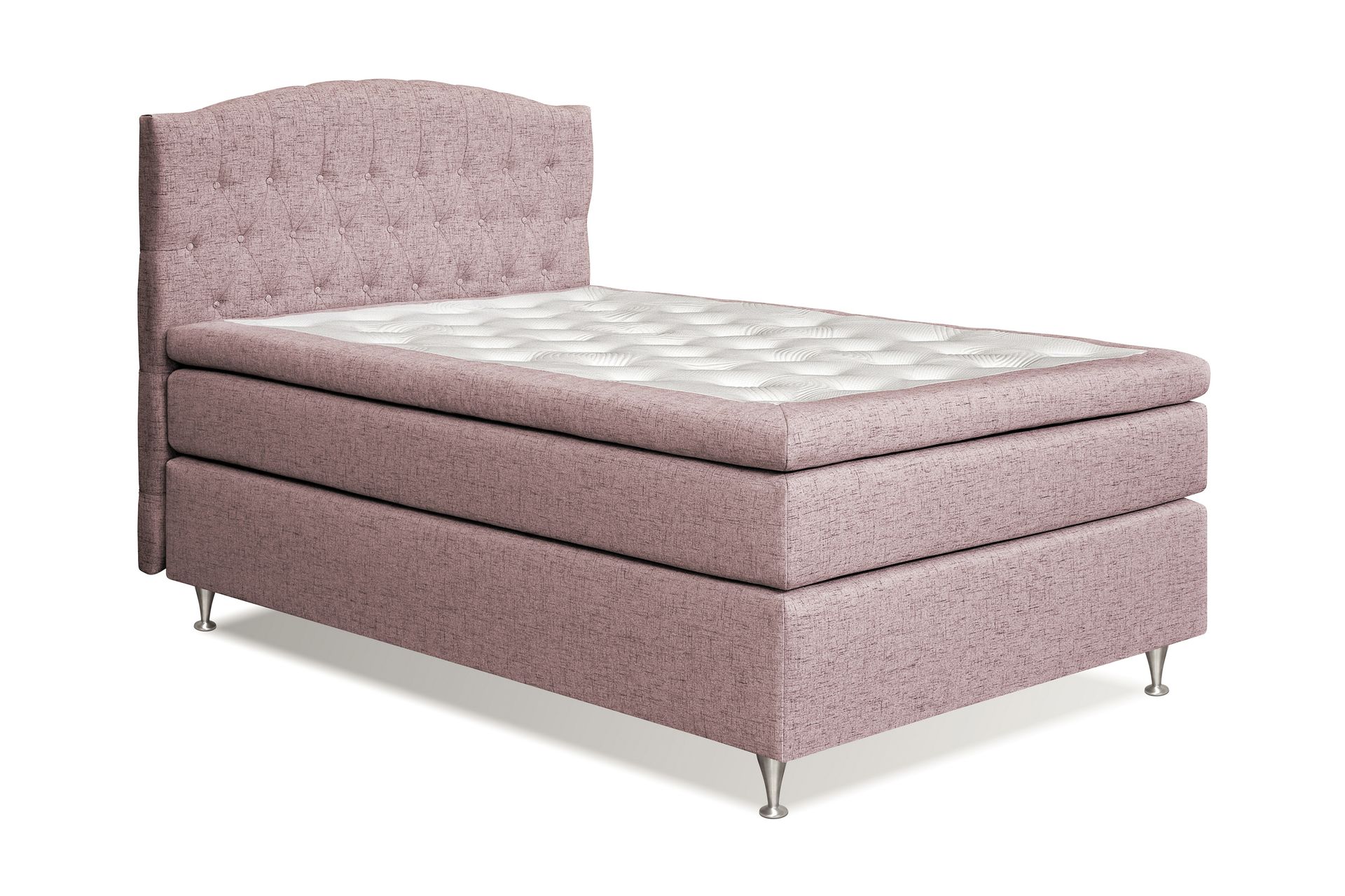 Belda Sengepakke 140x200 Fast - Rosa - Møbler - Senger - Komplett sengepakke